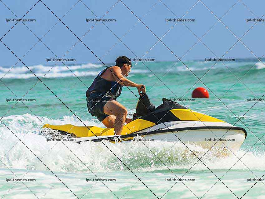 Wave Runner Turns Fast