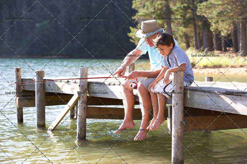 Fishing With Grandson