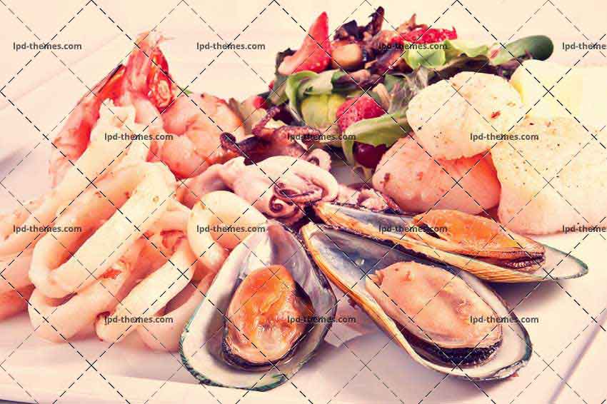 Seafood And Salad